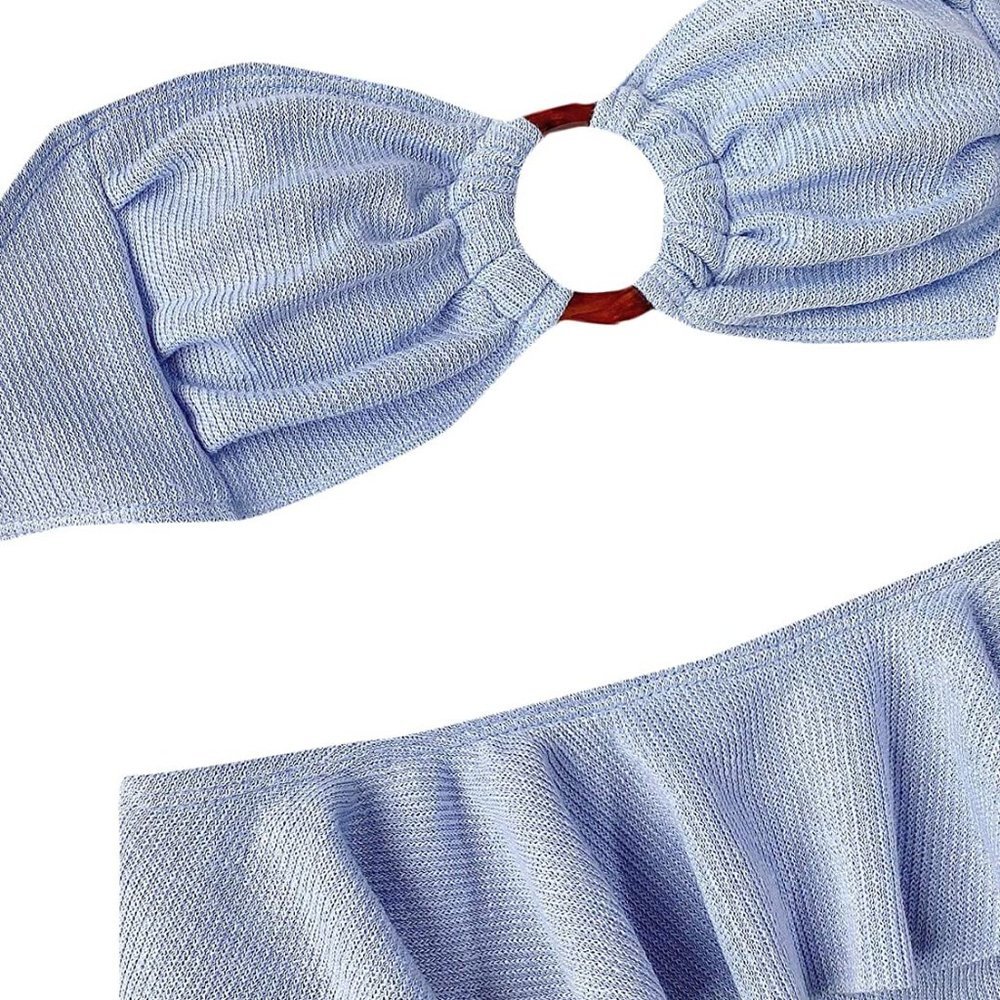 Women's O Ring Swimwear Bikini Set beautiful! - Picture 4 of 4